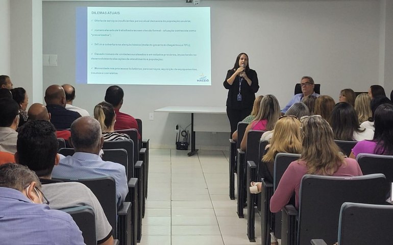 Novo modelo de gestão é apresentado aos profissionais da Saúde de Maceió
