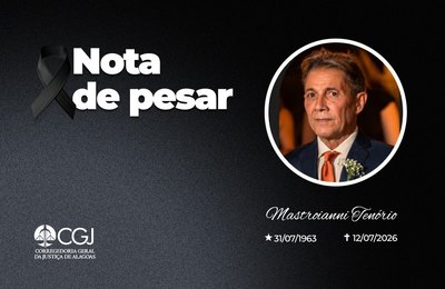 Corregedor-geral da Justiça de Alagoas lamenta falecimento de Mastroianni Tenório