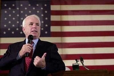 Candidato republicano John McCain