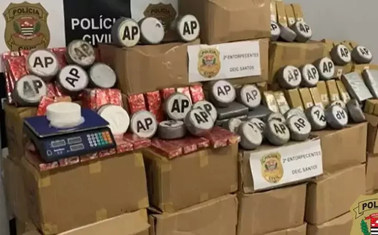 Polícia apreende mais de 1 tonelada de maconha em Osasco