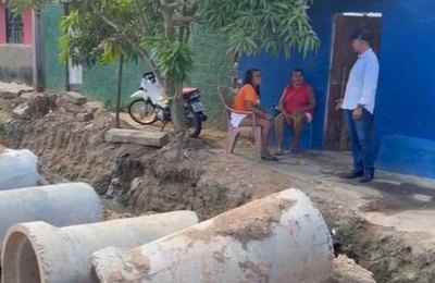 Prefeitura de Anadia realiza obra de esgotamento sanitário no Conjunto Ilda de Oliveira