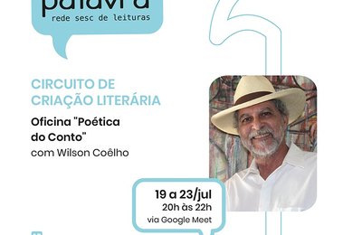 Arte da Palavra realizará oficina “Poética do Conto” em julho; saiba como participar