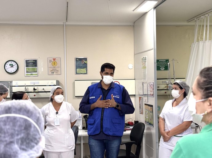 Seprev apresenta programa de acolhimento para dependentes químicos a profissionais de rede hospitalar de Maceió