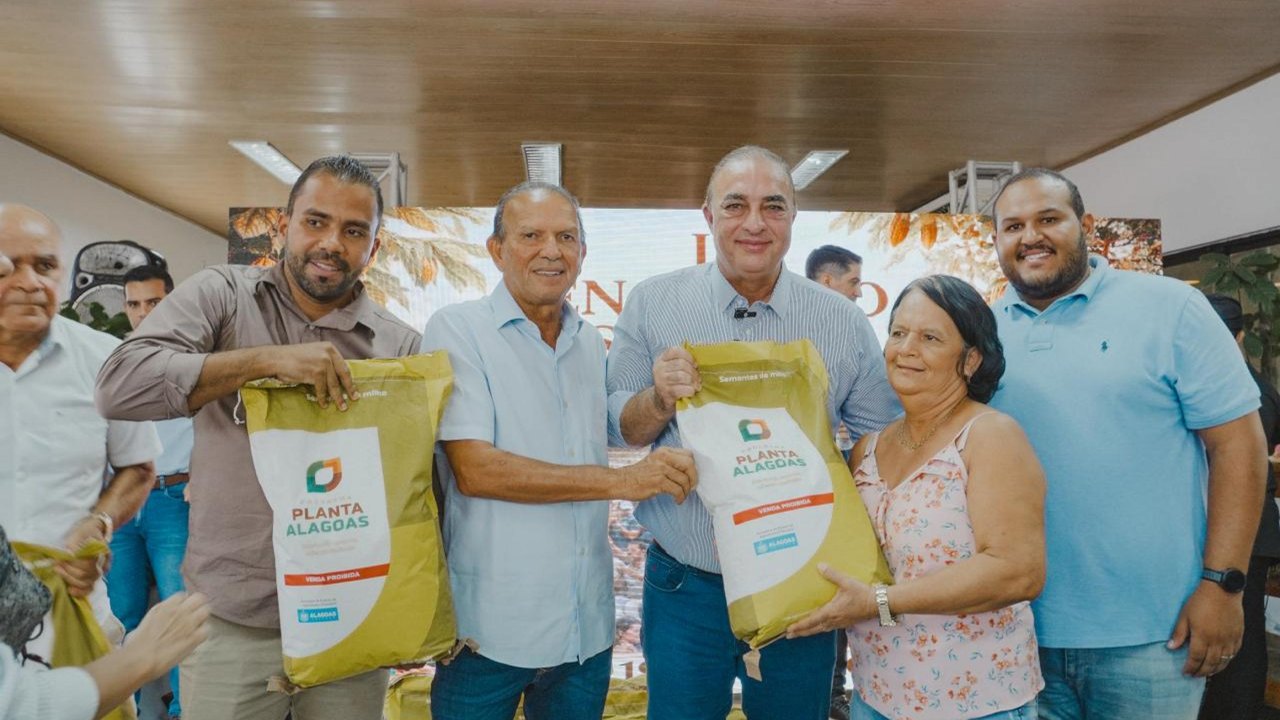 Maior programa de incentivo à produção de grãos de Alagoas vai entregar 850 toneladas de sementes em 2026