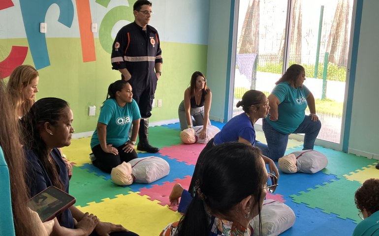 Projeto Creche Segura leva orientações de primeiros socorros para servidores