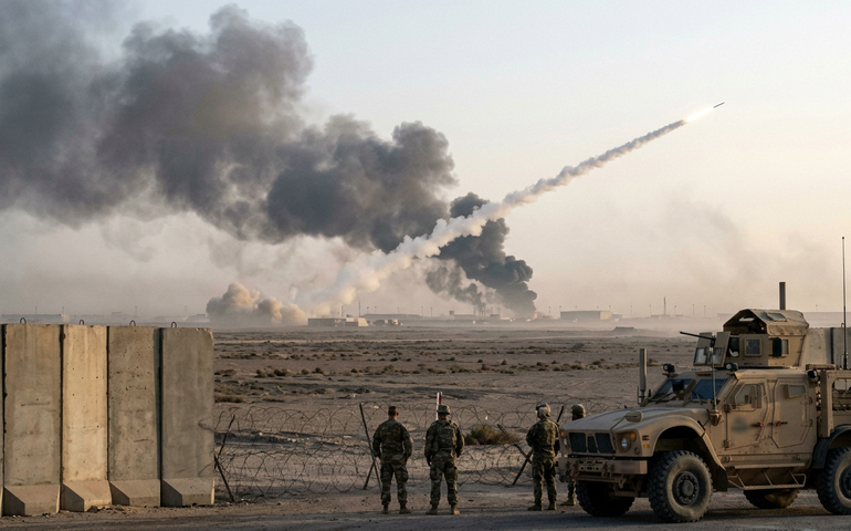 Irã lança mísseis em retaliação a ataques dos EUA e Israel