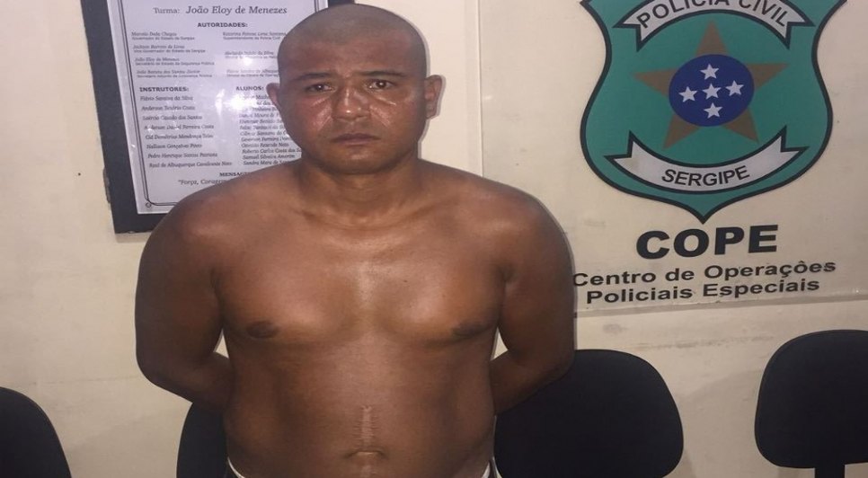 estuprador preso / Foto: SSP