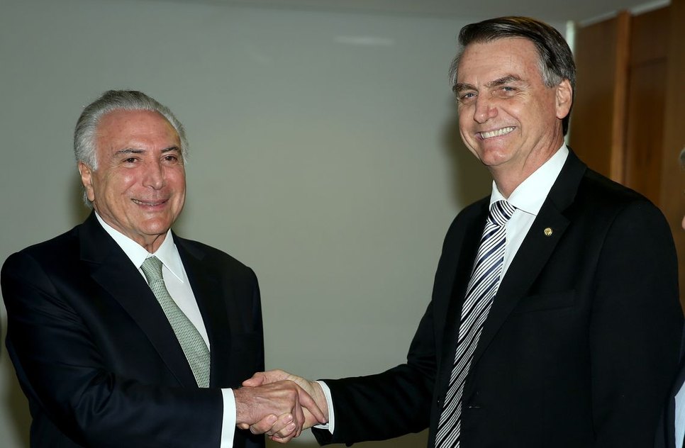 Temer e Bolsonaro / Foto: Wilson Dias/Agência Brasil