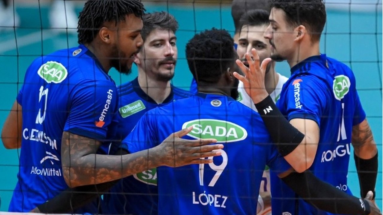 Cruzeiro assume liderança da Super Liga Masculina de vôlei