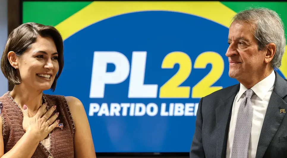 Ex-primeira-dama se reúne com presidente do PL nesta sexta (31) em Brasília