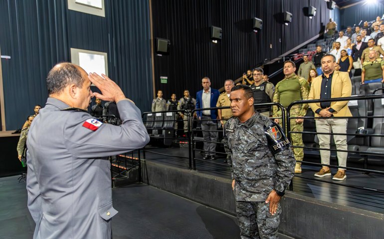 Batalhão de Rotam apresenta balanço operacional de 2025 e homenageia destaques em solenidade
