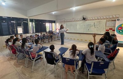 PCJE promove palestra sobre bullying e ciberbullying para alunos da Escola Anaías de Lima