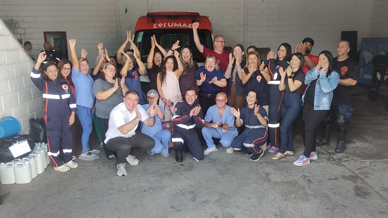 Samu celebra Dia Mundial da Enfermagem com homenagens aos profissionais