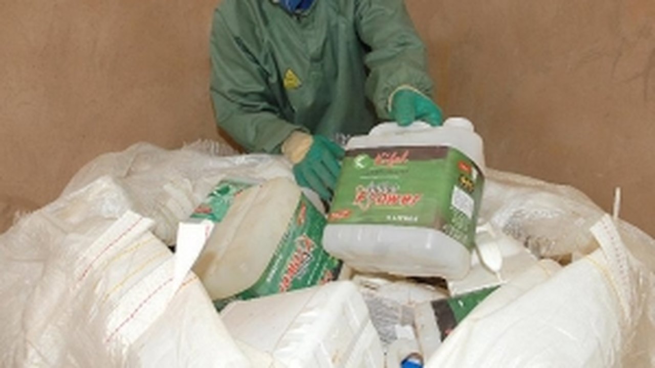 Mais de 37,7 mil toneladas de embalagens de agrotóxicos tiveram destino ambientalmente adequado