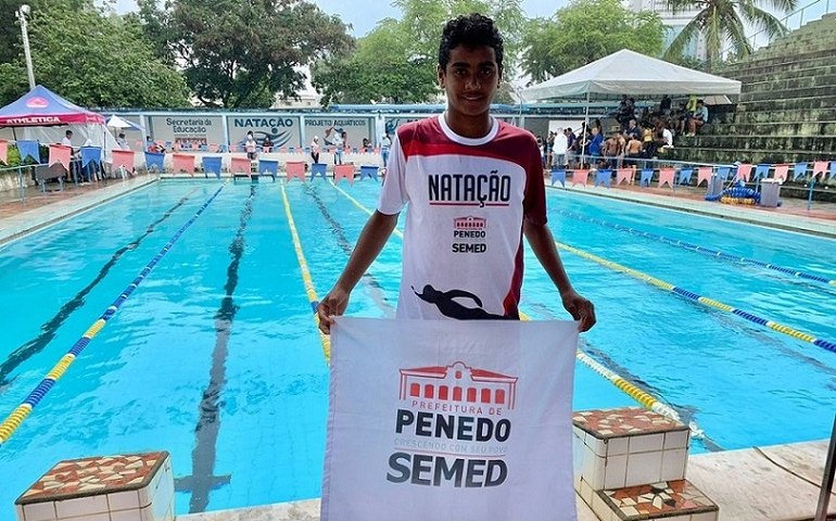 Atleta da natação da Semed Penedo vai disputar competição Norte/Nordeste