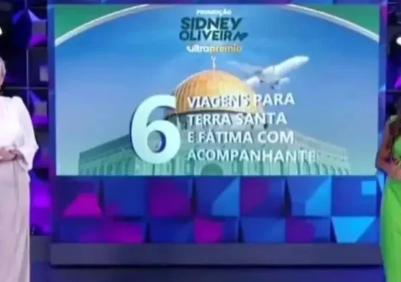 SBT promove sorteio de viagem a Israel em meio à guerra; emissora se pronuncia