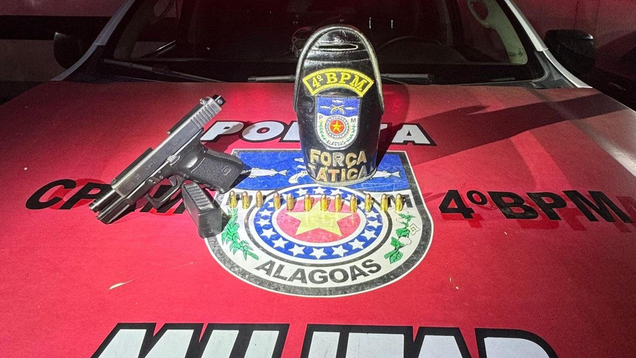 Ações da Polícia Militar terminam com prisões e apreensões em Maceió e no interior