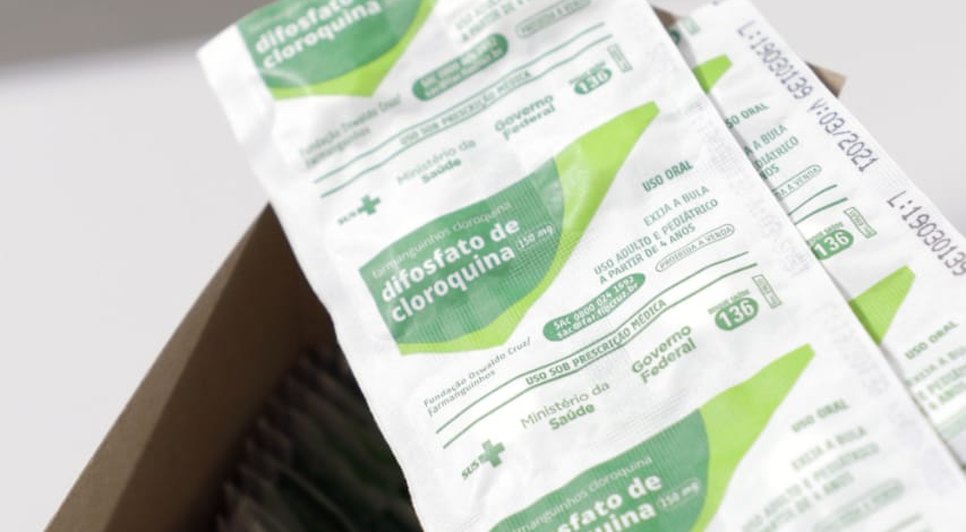CLOROQUINA / Foto: ASCOM/SES