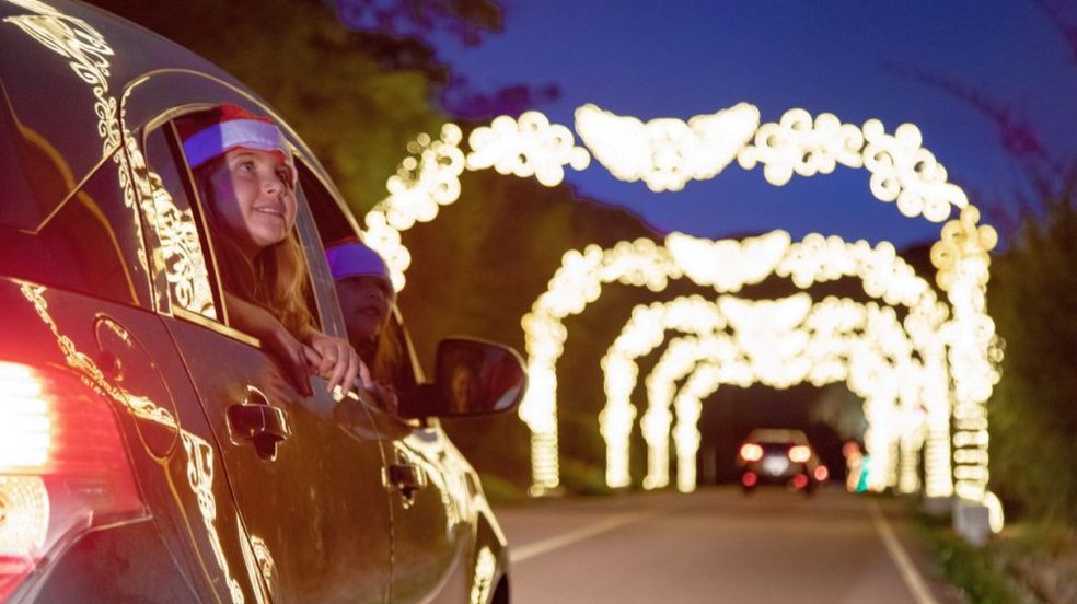 Curitiba tem drive-thru natalino