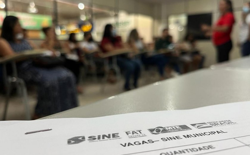 Sine Maceió está com 219 vagas de emprego abertas nesta segunda (31)