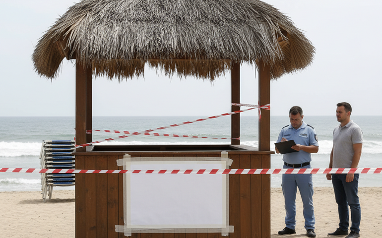 Prefeitura interdita barraca após agressão a casal de turistas