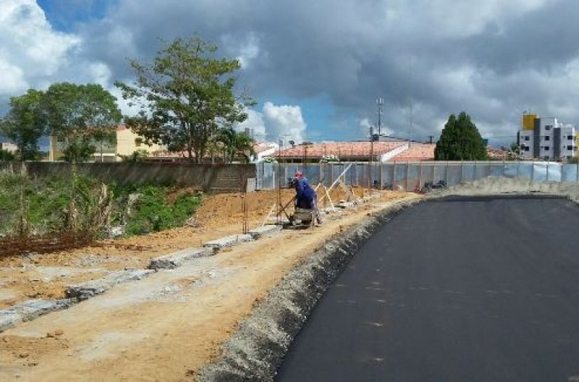 Eixos viários: trecho Quartel avança com 90% dos serviços concluídos