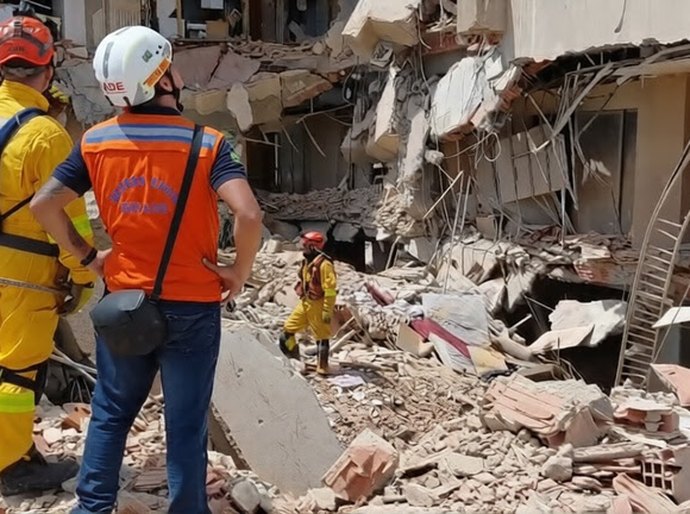 Equipe brasileira mantém buscas ininterruptas e reforça resposta humanitária após terremoto na Venezuela
