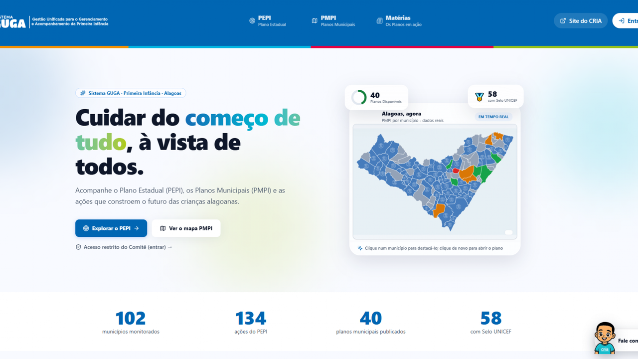 Secria lança sistemas que reúnem inteligência artificial, monitoramento e gestão da primeira infância