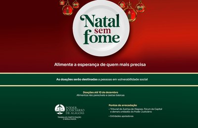 'Natal sem Fome': doações podem ser feitas até 10 de dezembro