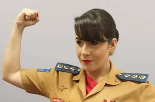 Coronel Camila Paiva. Fonte: Internet