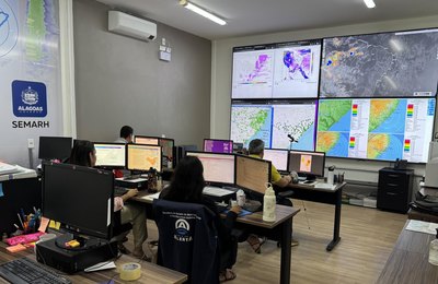Semarh emite Alerta Meteorológico devido às chuvas intensas em Alagoas