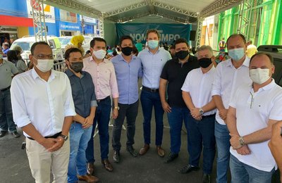 Em São Miguel dos Campos, Pedro Vilela destina emenda ao esporte e reafirma compromisso com a causa animal 