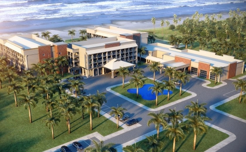 Novo resort começa a ser construído na praia de Ipioca, em Maceió