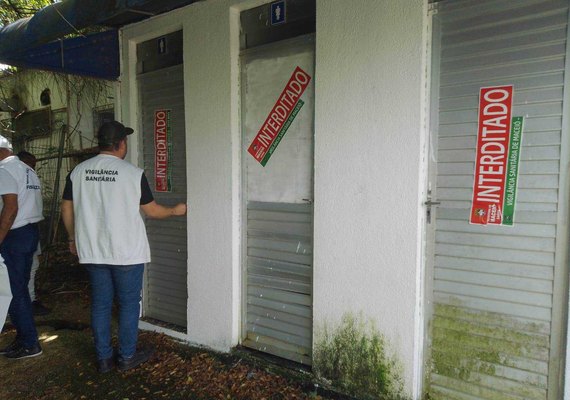 Ação da Vigilância Municipal interdita banheiros em postos de combustíveis da capital