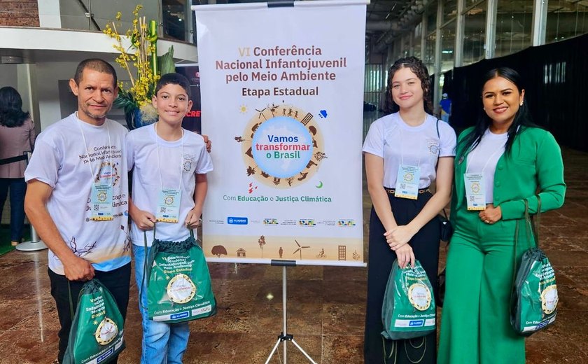 Projeto de Limoeiro de Anadia é eleito o melhor de AL e representará o Estado na Conferência Nacional do Meio Ambiente