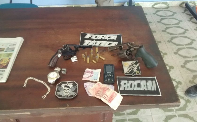 3º BPM prende 11 pessoas, 9 armas e recupera 7 motos em Arapiraca