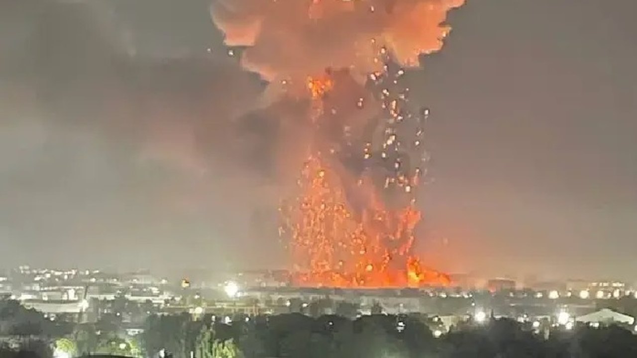 Forte explosão perto do aeroporto da capital do Uzbequistão provoca incêndios e deixa feridos; vídeos