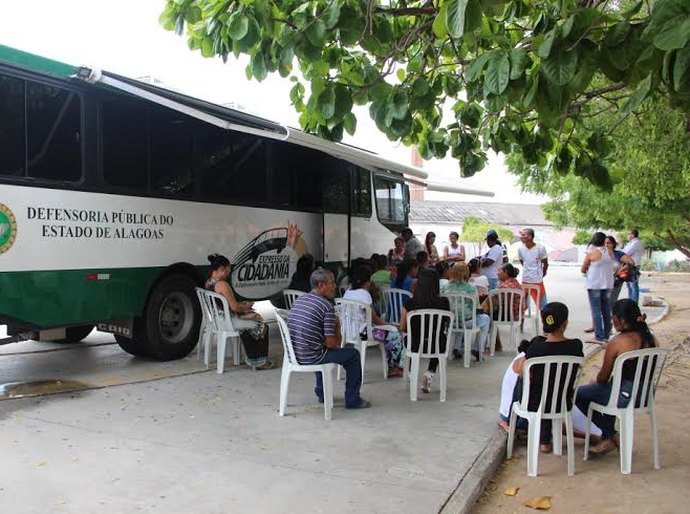 Defensoria Pública leva o 'Expresso da cidadania' para Delmiro Gouveia