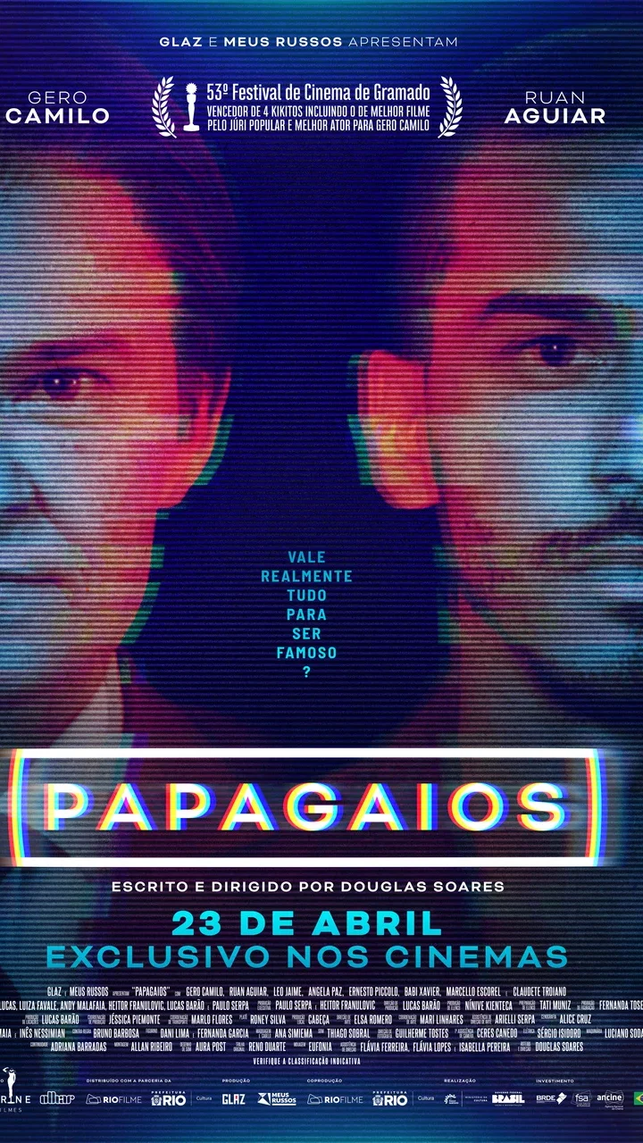 Ganhador de Melhor Filme do Júri Popular no Festival de Gramado, 'Papagaios', chega aos cinemas no dia 23 de abril