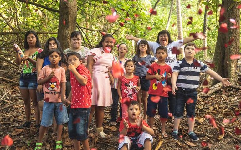 Apae Maceió realiza ensaio fotográfico no Cinturão Verde