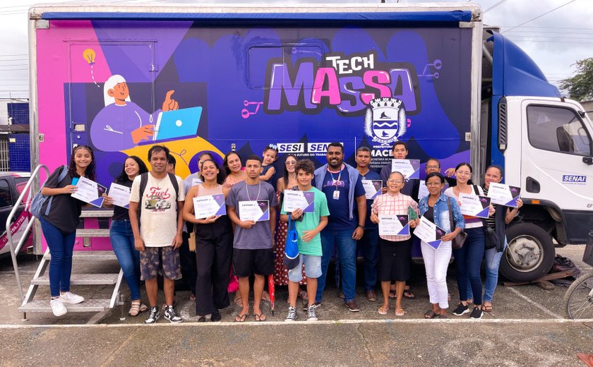 Prefeitura e SENAI levam inclusão digital e empreendedorismo aos bairros de Maceió