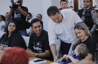 Governador determina reforço na segurança e instalação de base da Defesa Civil no Pinheiro