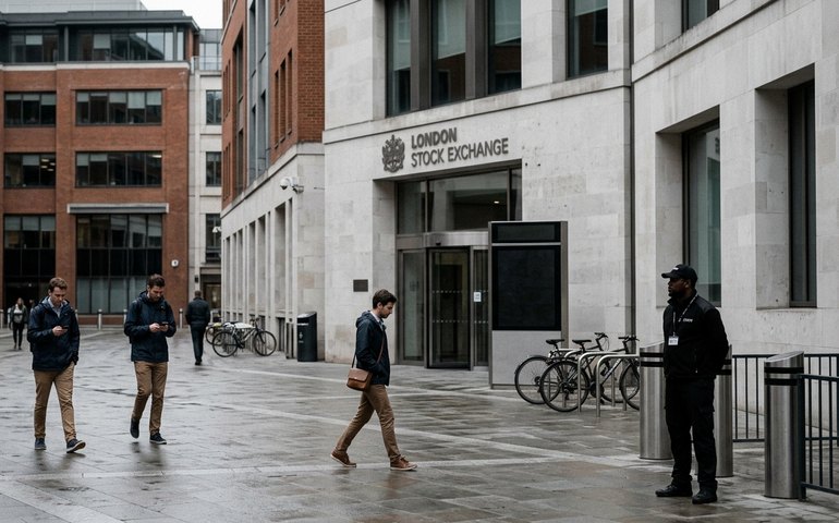 Bolsa de Londres recua com baixa liquidez durante feriado europeu
