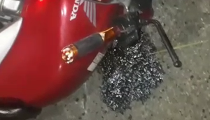 Casal morre após colidir moto com poste em Nossa Senhora do Socorro / Foto: Foto: Reprodução/Portal A8SE