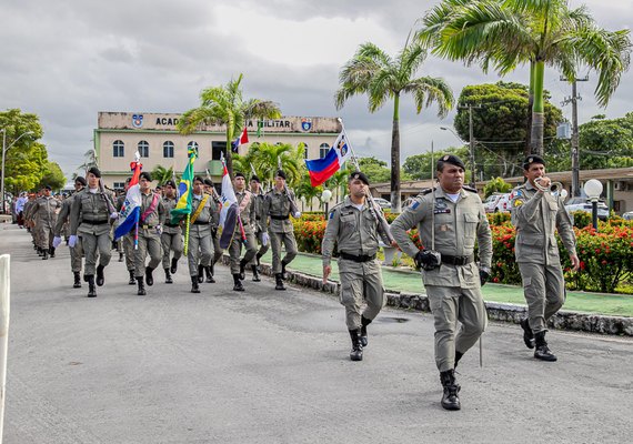 PM comemora 32 anos da Academia de Polícia Militar Senador Arnon de Mello