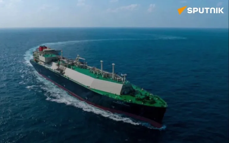 China lança maior navio de GNL enquanto Coreia do Sul perde liderança