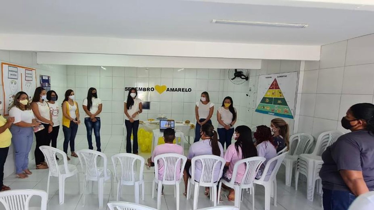 Unidade de Internação Feminina promove campanha Setembro Amarelo