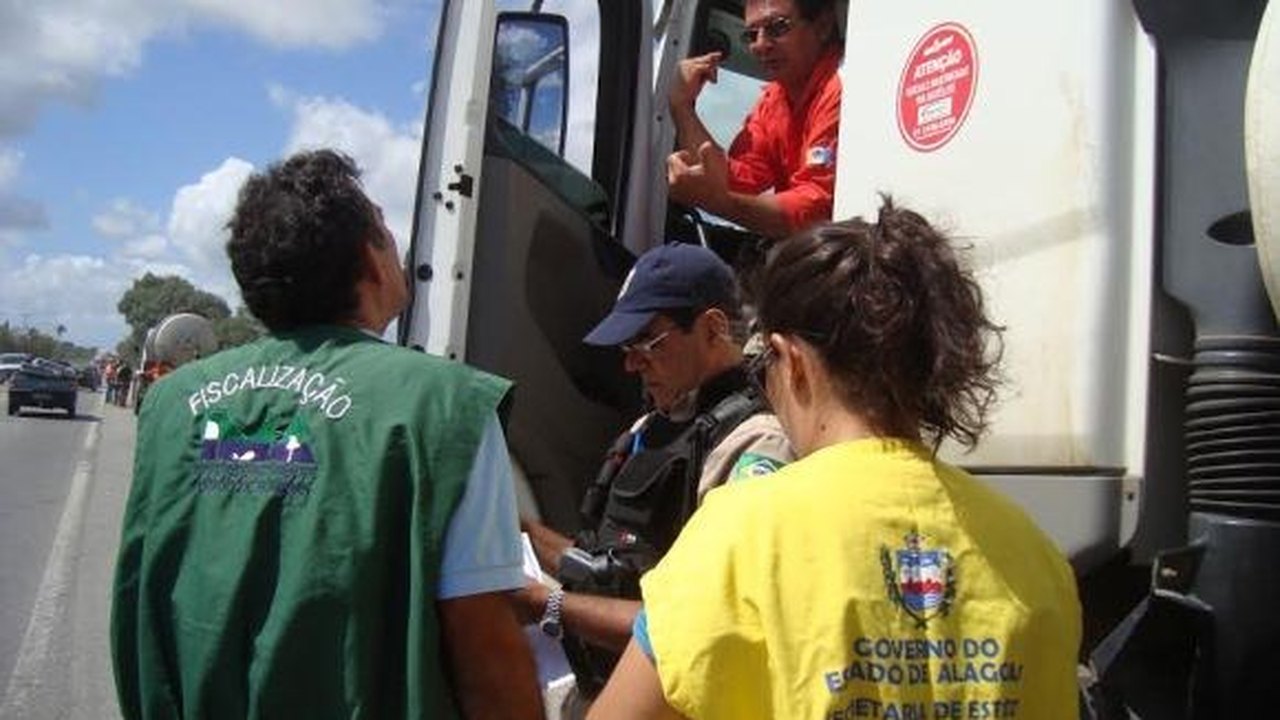 Transporte de produtos perigosos é monitorado em Alagoas