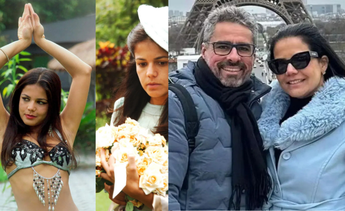 Nívea Stelmann e ex-marido Marcus Rocha