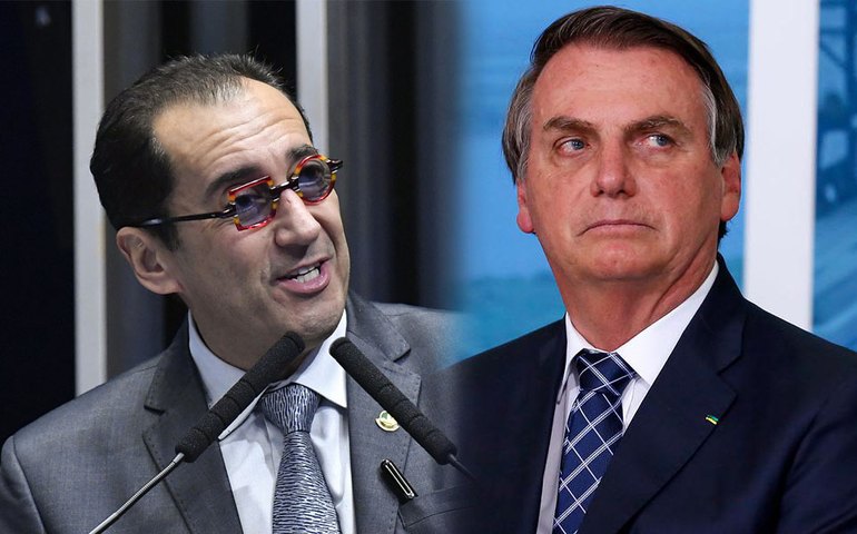 Em conversa com Kajuru, Bolsonaro diz que ‘sairia na porrada’ com Randolfe